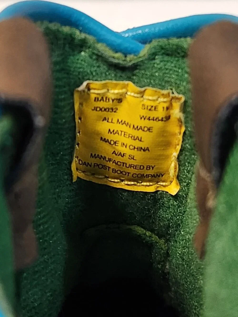 John Deere Infant Booties